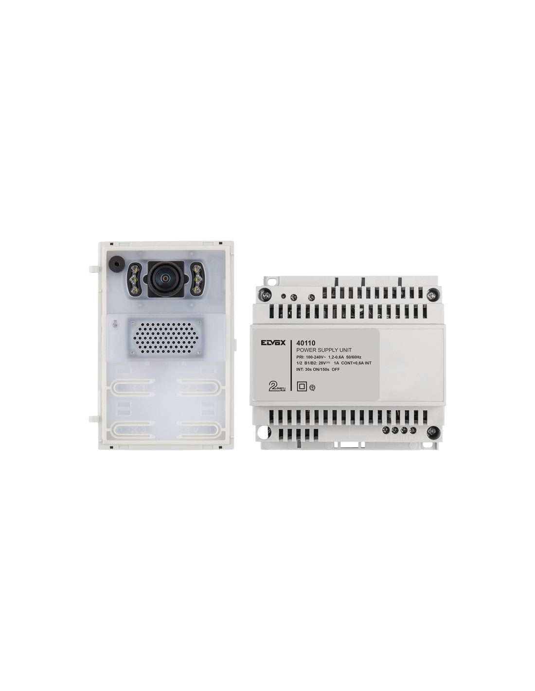 Kit audio evoluto video colori due fili espandibile Duplex Vimar