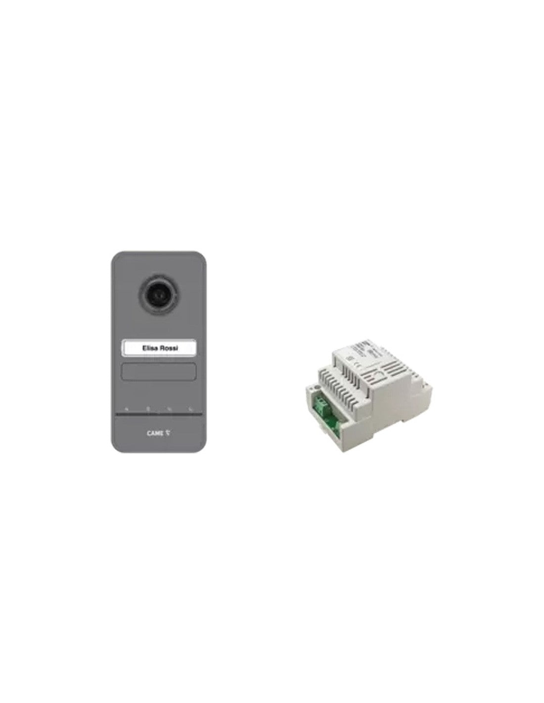 Kit base impianto videocitofonico espandibile fino a 4 derivati interni Came