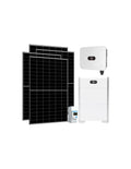 Kit fotovoltaico monofase 4275 W inverter 4 kW LB0 Huawei batteria al litio 10 kWh LUNA2000