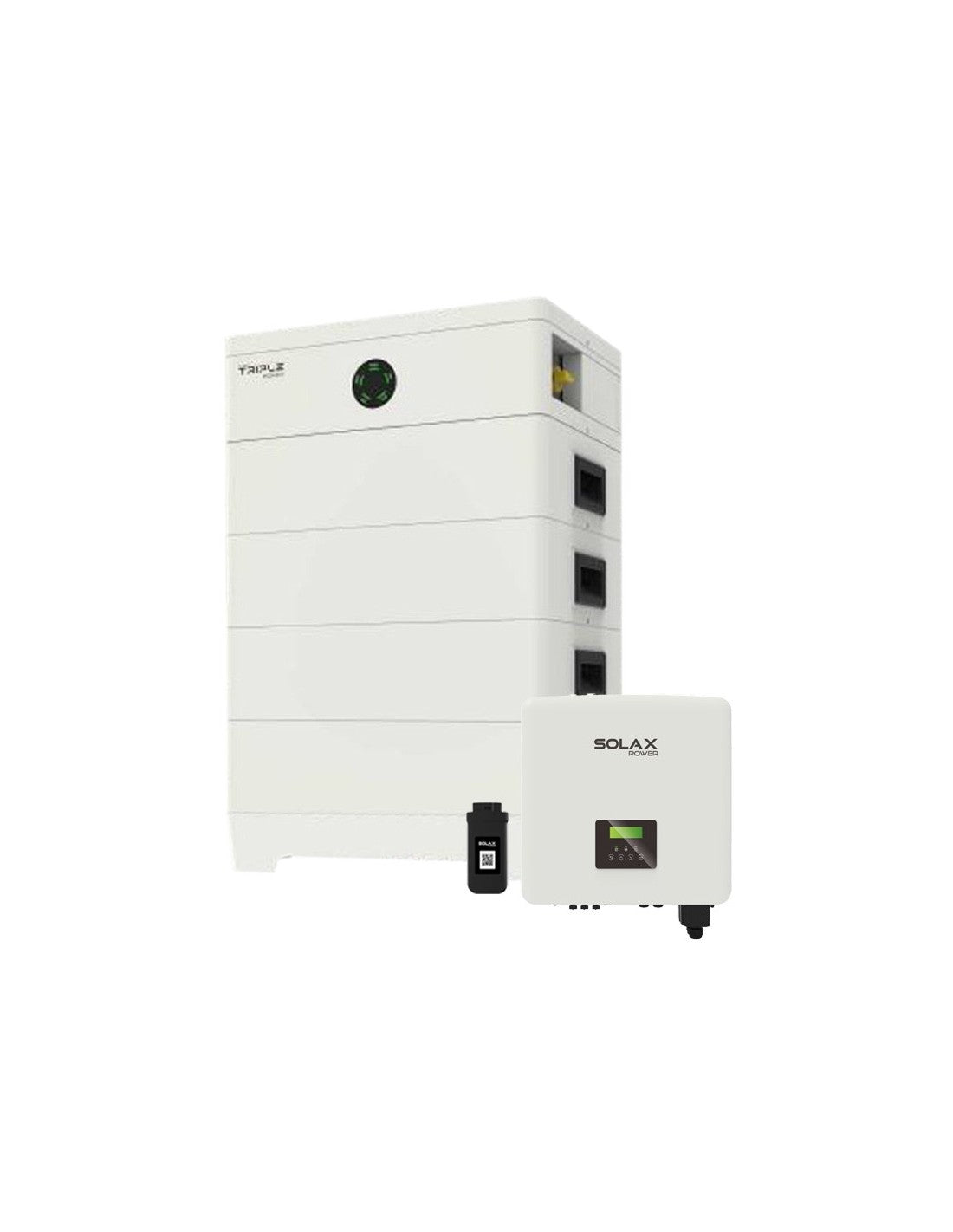 Kit fotovoltaico trifase 10800W inverter 10kW batteria al litio 43.2KWh TP-HS36 Solax Power