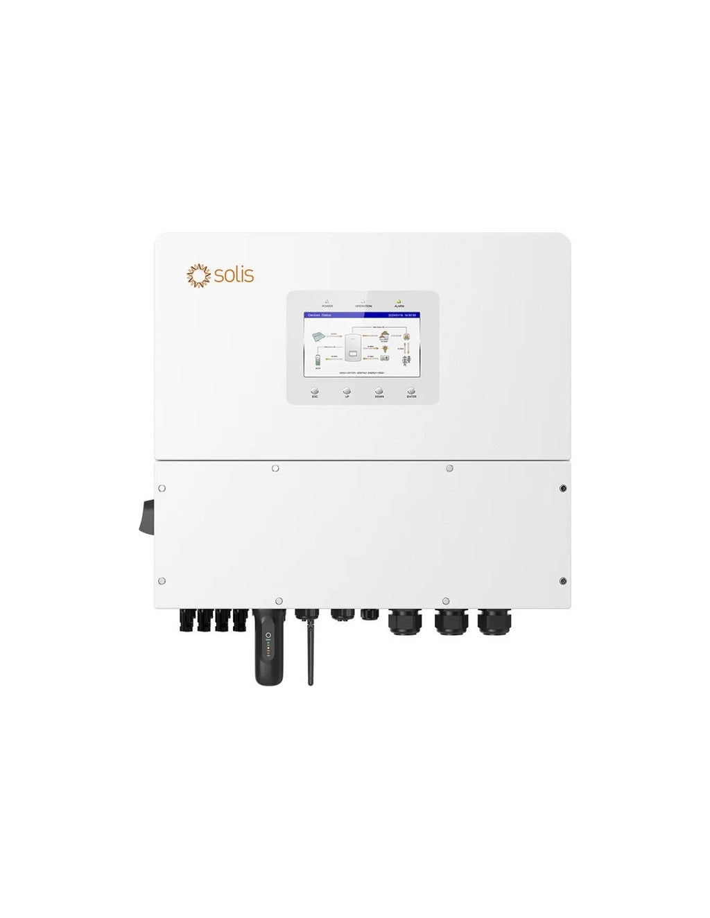 Kit fotovoltaico trifase 15470W inverter 15kW batteria al litio 31.32kWh Weco EVO 5k3