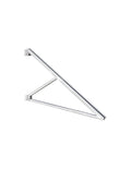 Kit frangisole inclinazione fissa 30° - ipotenusa 1300mm per modulo in orizzontale