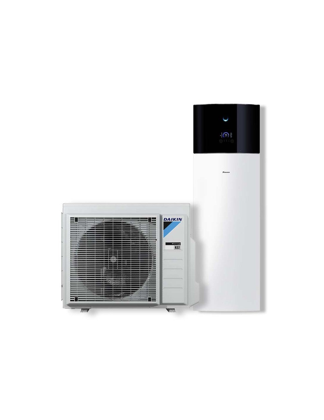 Kit pompa di calore monofase aria-acqua 4kW Daikin ALTHERMA 3 R F produzione ACS 180L