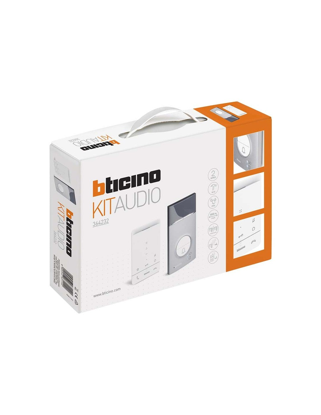 Kit vivavoce monofamiliare con citofono CLASSE100A16E BTicino