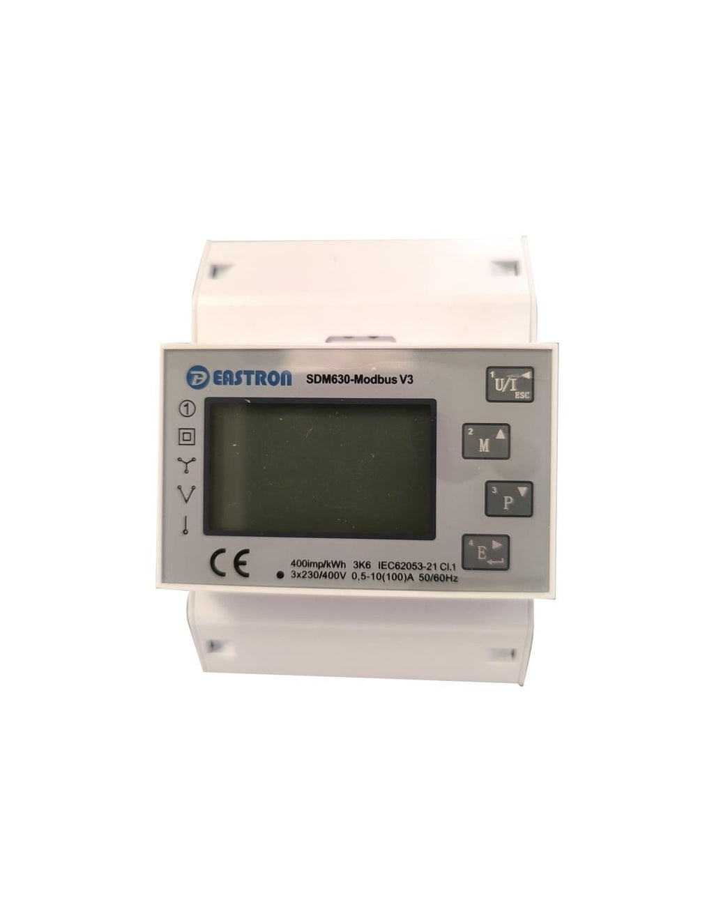 Meter trifase per inverter ibridi Deye con guida DIN