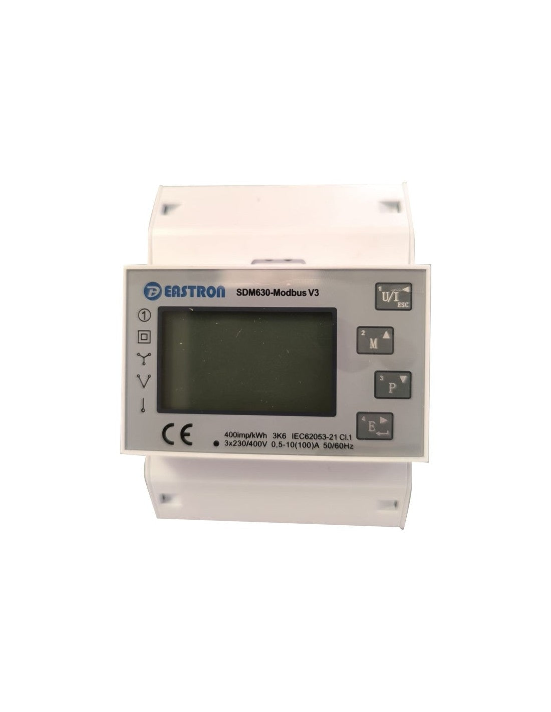 Meter trifase per inverter ibridi Deye con guida DIN