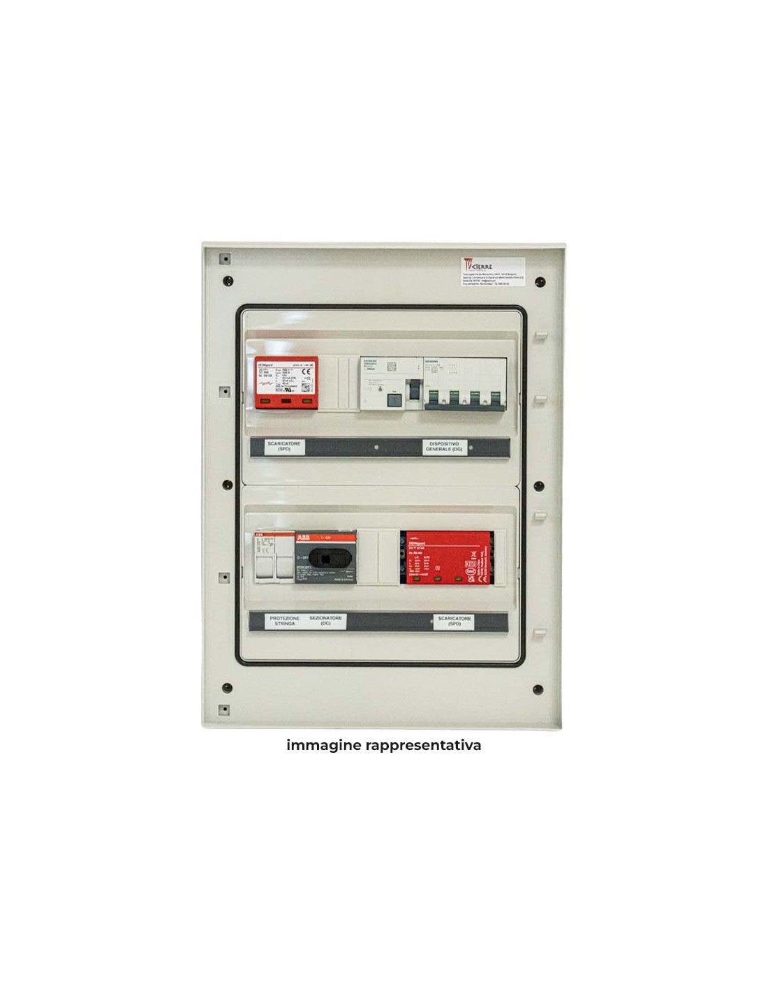Quadro DC 3 stringhe parallelo 3IN-2OUT 1000V 32A Icierre