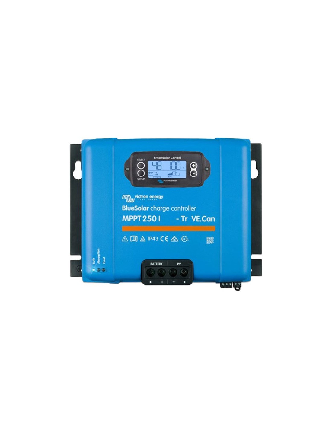 Regolatore di carica MPPT BlueSolar 250/70-Tr 250Voc 70A Victron Energy