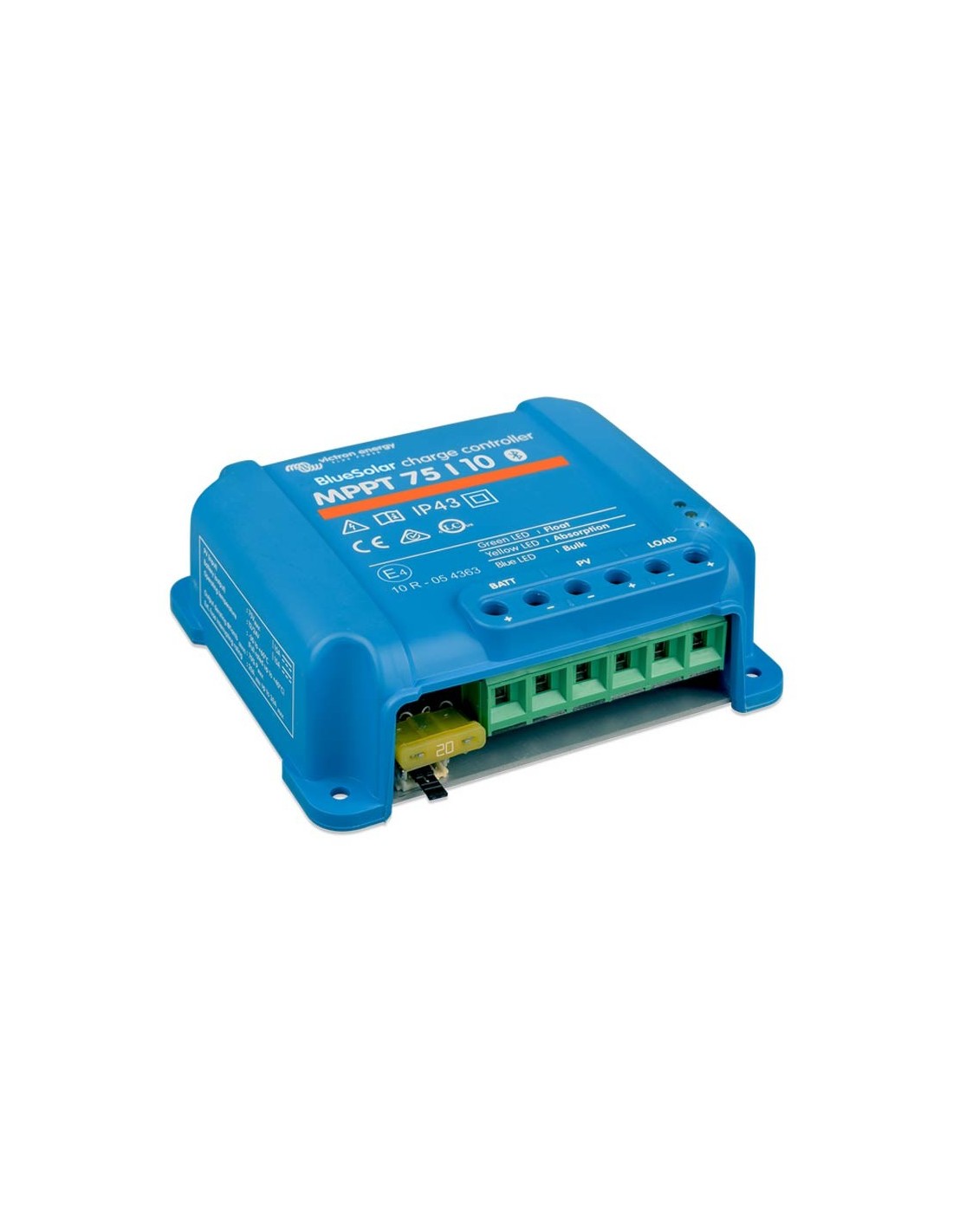 Regolatore di carica MPPT BlueSolar 75/10 75Voc 10A Victron Energy