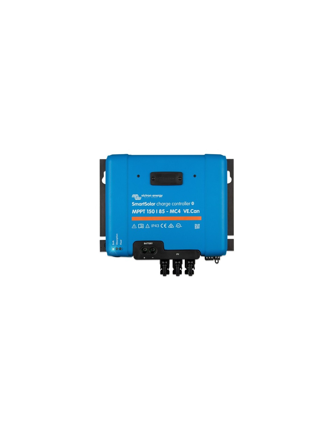Regolatore di carica MPPT SmartSolar 150/85 MC4 VE. Can 150Voc 85A Victron Energy