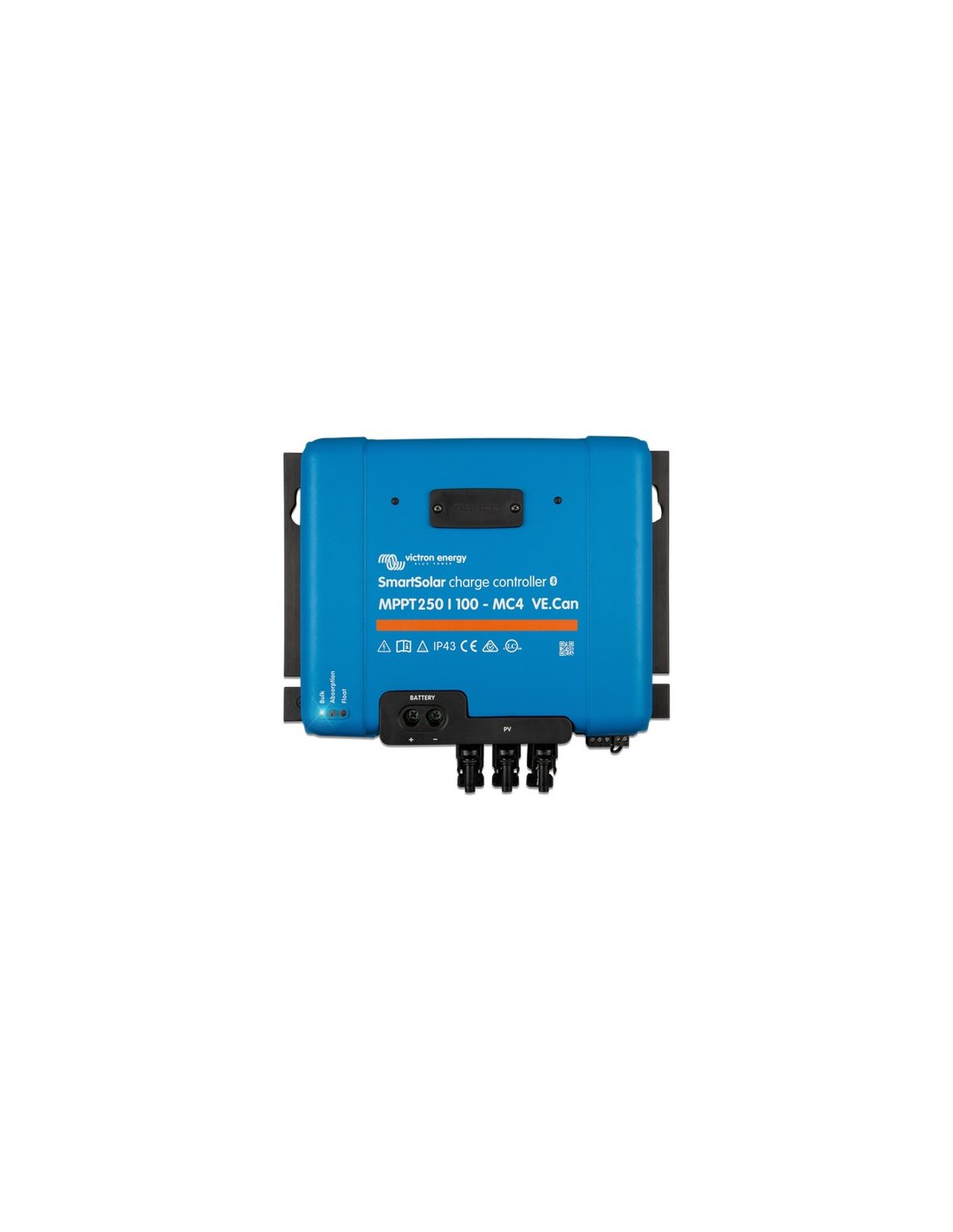 Regolatore di carica MPPT SmartSolar 250/100 MC4 VE. Can 250Voc 100A Victron Energy