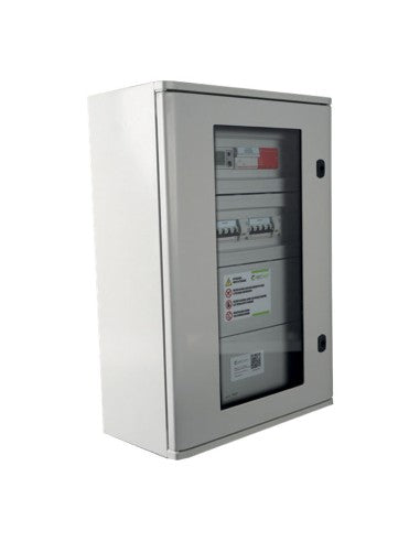 Quadro di interfaccia Secsun CEI 0-16 30kW per 2 inverter