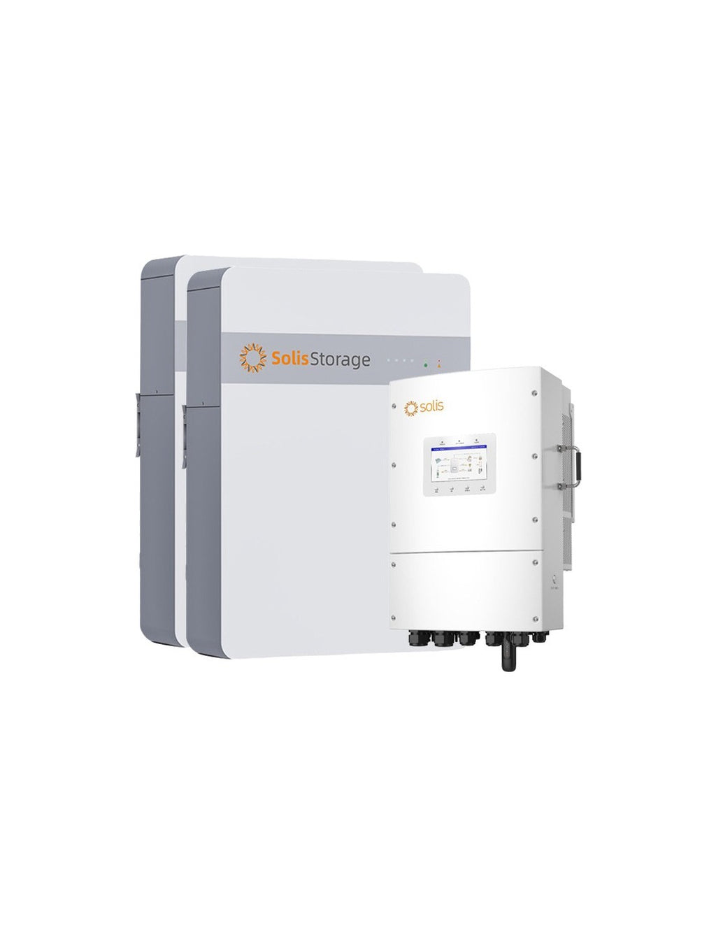 Sistema di accumulo trifase inverter 10 kW accumulo litio 10 kWh Solis IntelliHome-5 LV