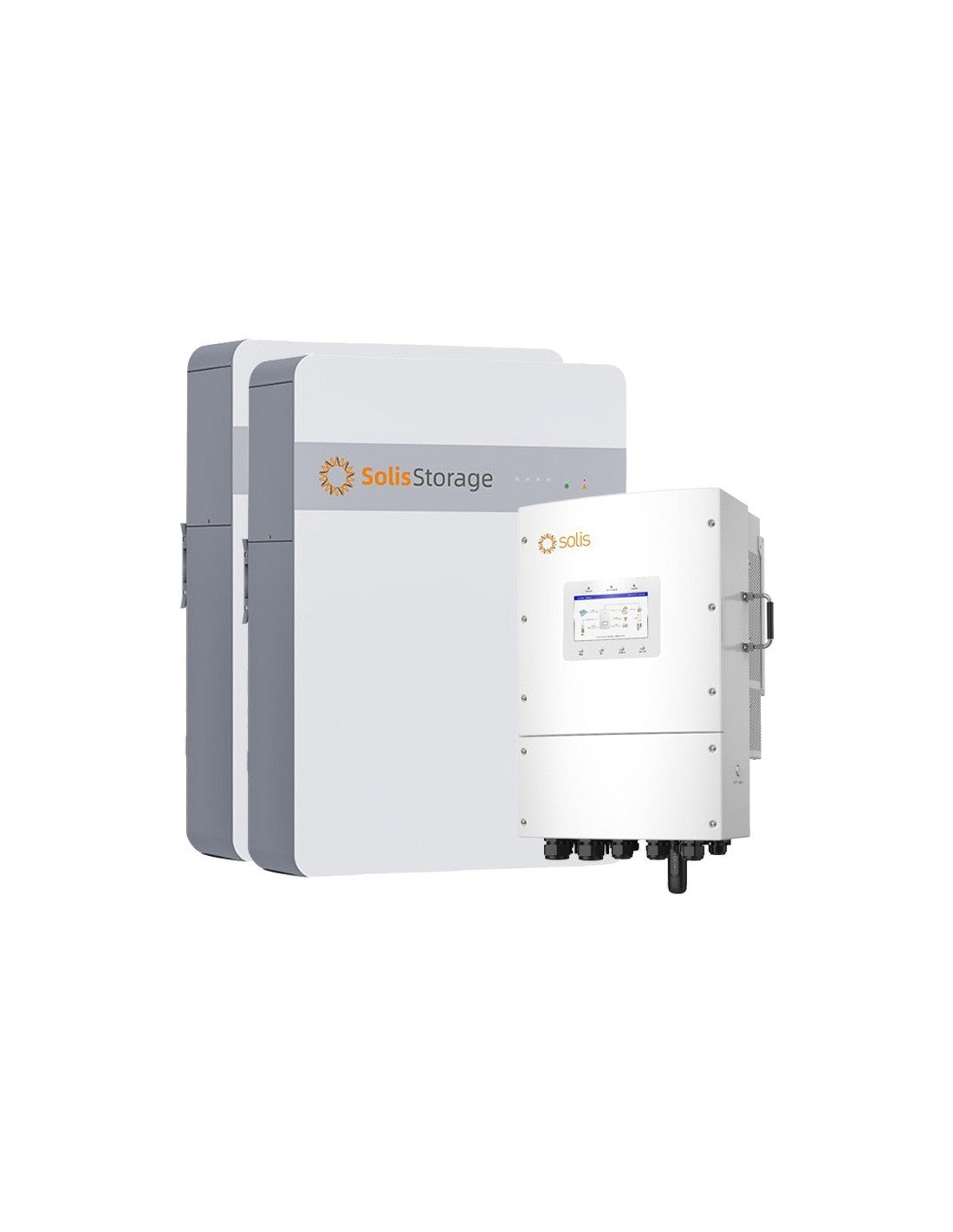 Sistema di accumulo trifase inverter 10 kW accumulo litio 10 kWh Solis IntelliHome-5 LV