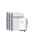Sistema di accumulo trifase inverter 10 kW accumulo litio 15 kWh Solis IntelliHome-5 LV
