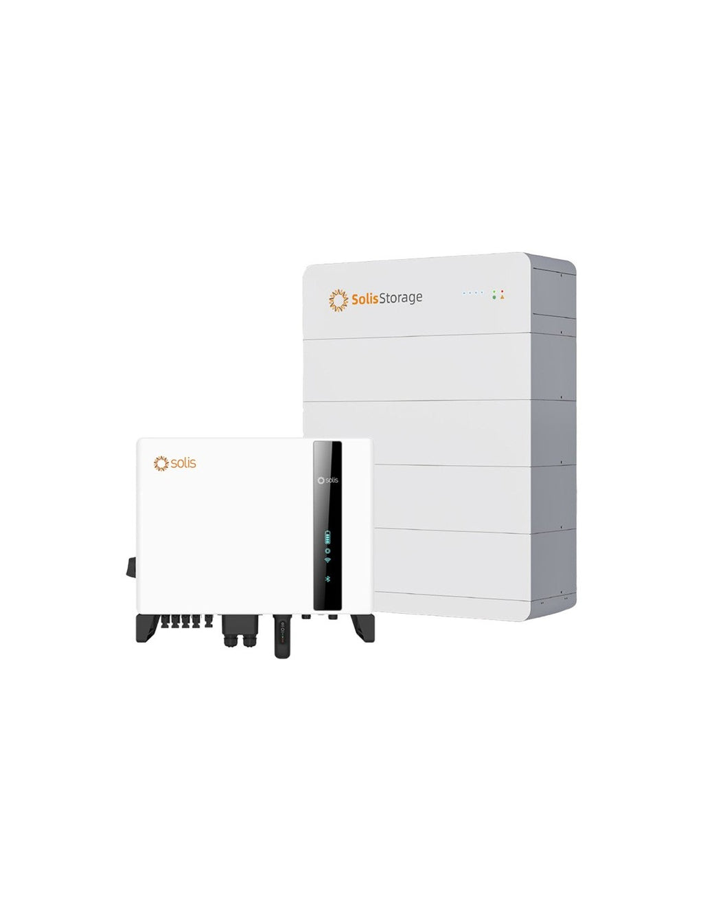 Sistema di accumulo trifase inverter 10 kW accumulo litio 20 kWh Solis FlexHome HV