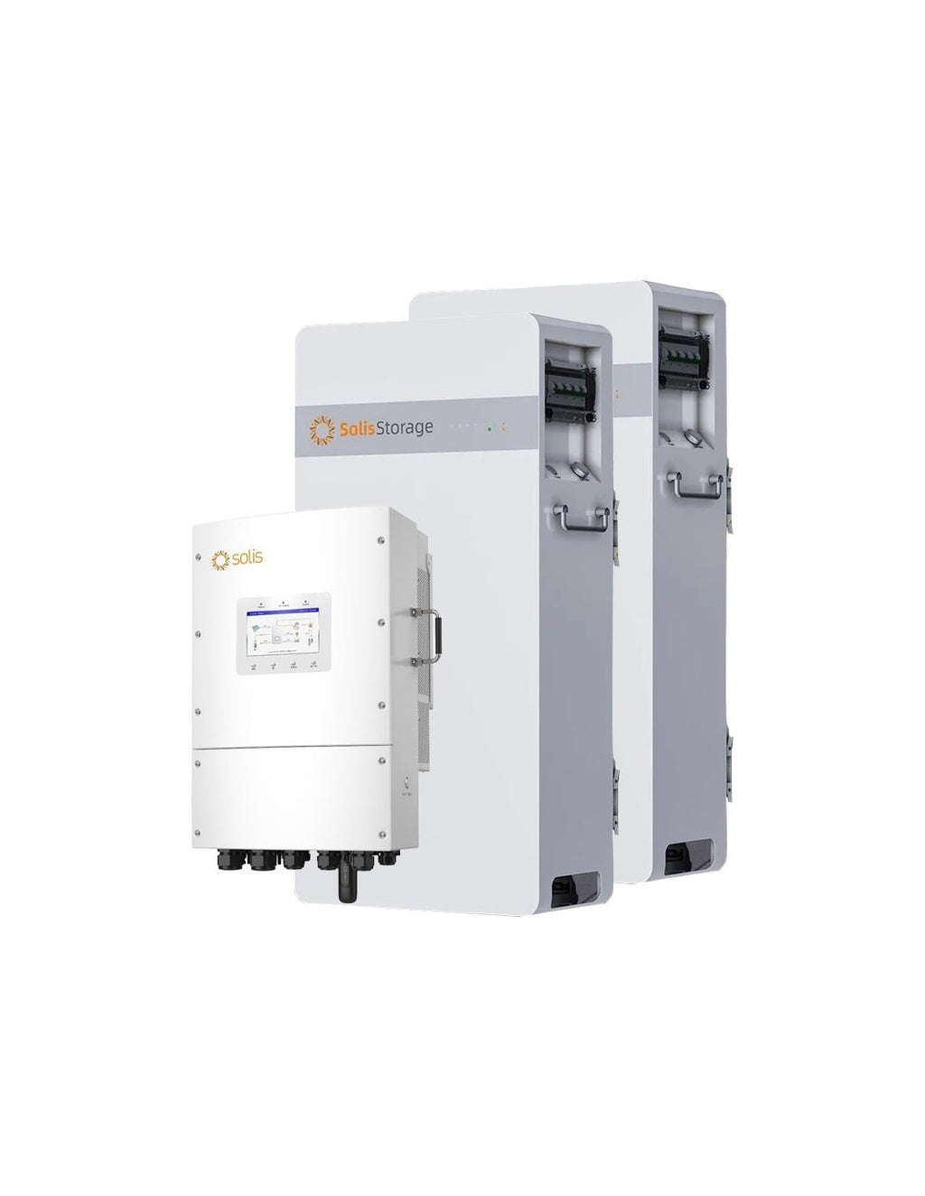 Sistema di accumulo trifase inverter 10 kW accumulo litio 32 kWh Solis IntelliHome-16 LV