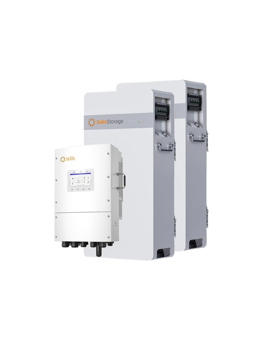 Sistema di accumulo trifase inverter 10 kW accumulo litio 32 kWh Solis IntelliHome-16 LV