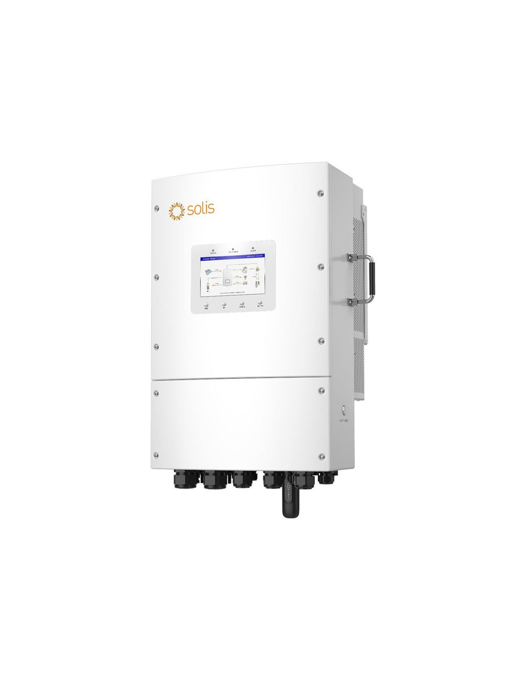 Sistema di accumulo trifase inverter 10kW Solis batteria al litio 16kWh Weco 16K0 LV