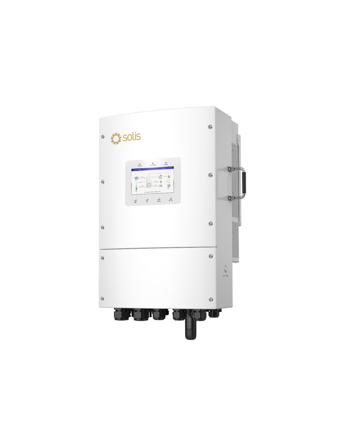 Sistema di accumulo trifase inverter 10kW Solis batteria al litio 16kWh Weco 16K0 LV
