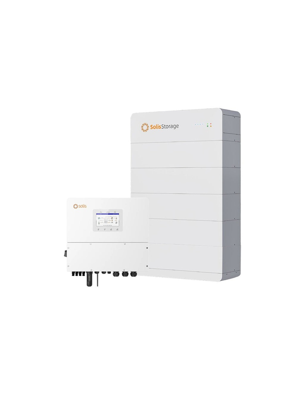 Sistema di accumulo trifase inverter 15 kW accumulo litio 25 kWh Solis FlexHome HV