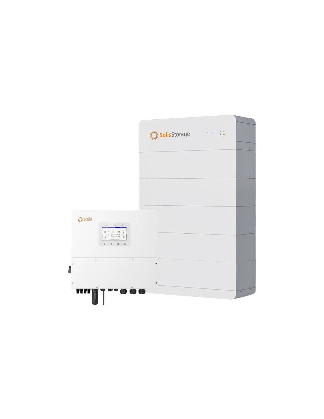 Sistema di accumulo trifase inverter 15 kW accumulo litio 25 kWh Solis FlexHome HV