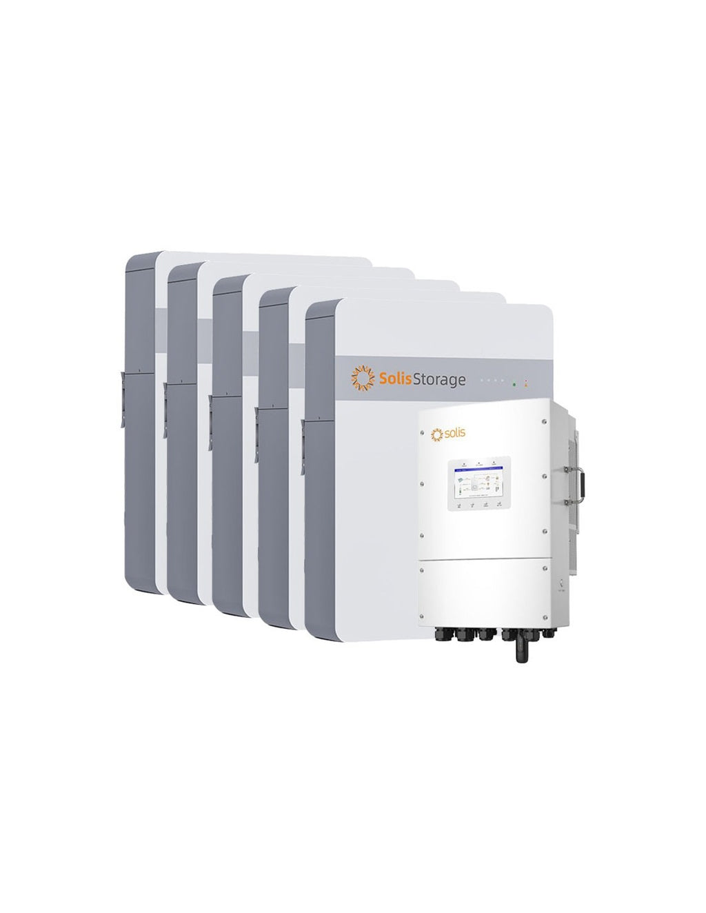 Sistema di accumulo trifase inverter 15 kW accumulo litio 25 kWh Solis IntelliHome-5 LV