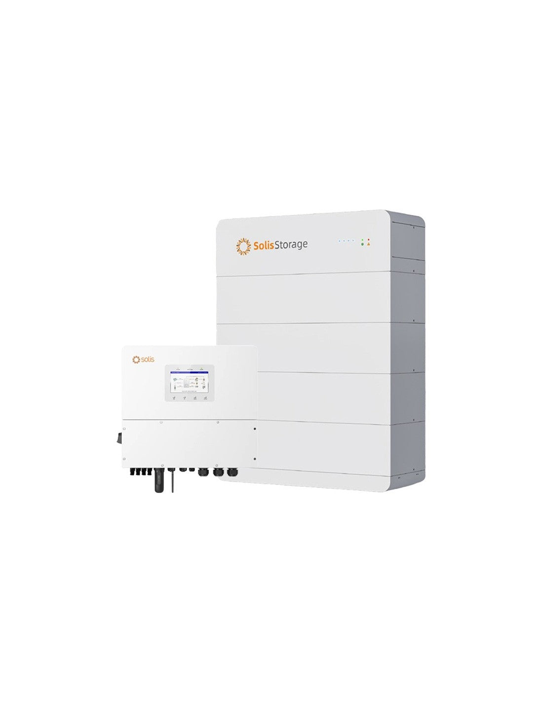 Sistema di accumulo trifase inverter 20 kW accumulo litio 20 kWh Solis FlexHome HV