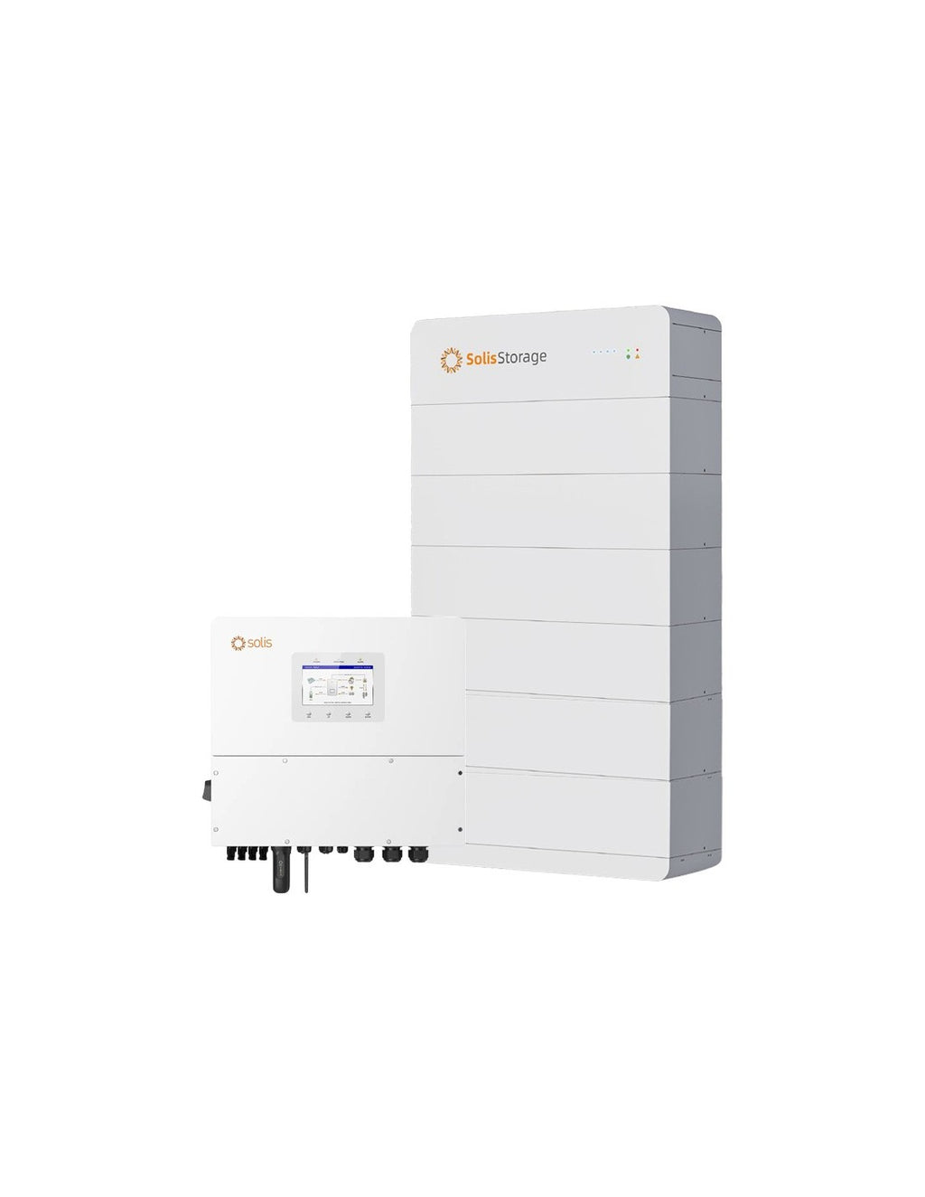Sistema di accumulo trifase inverter 20 kW accumulo litio 30 kWh Solis FlexHome HV