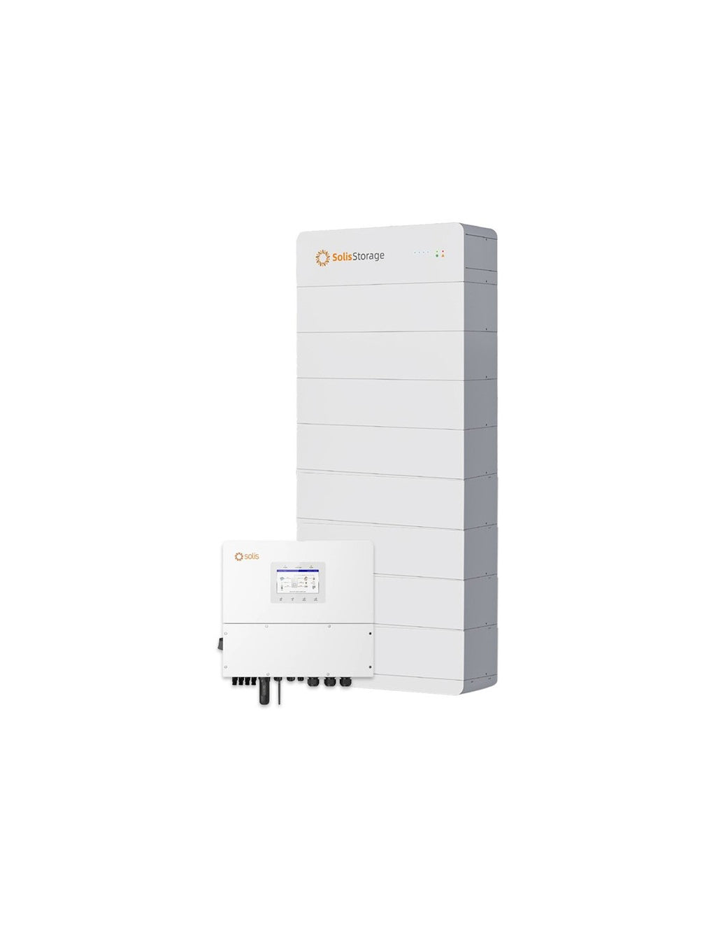 Sistema di accumulo trifase inverter 20 kW accumulo litio 40 kWh Solis FlexHome HV