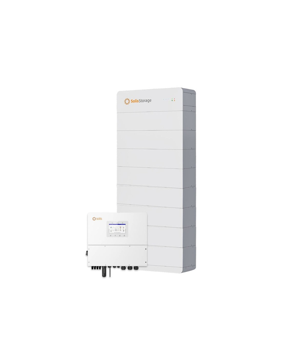 Sistema di accumulo trifase inverter 20 kW accumulo litio 40 kWh Solis FlexHome HV