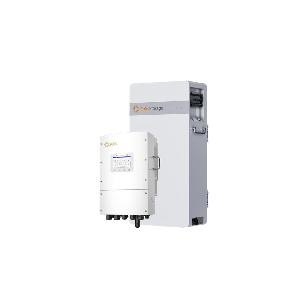 Sistema di accumulo trifase inverter 8 kW accumulo litio 16 kWh Solis IntelliHome-16 LV