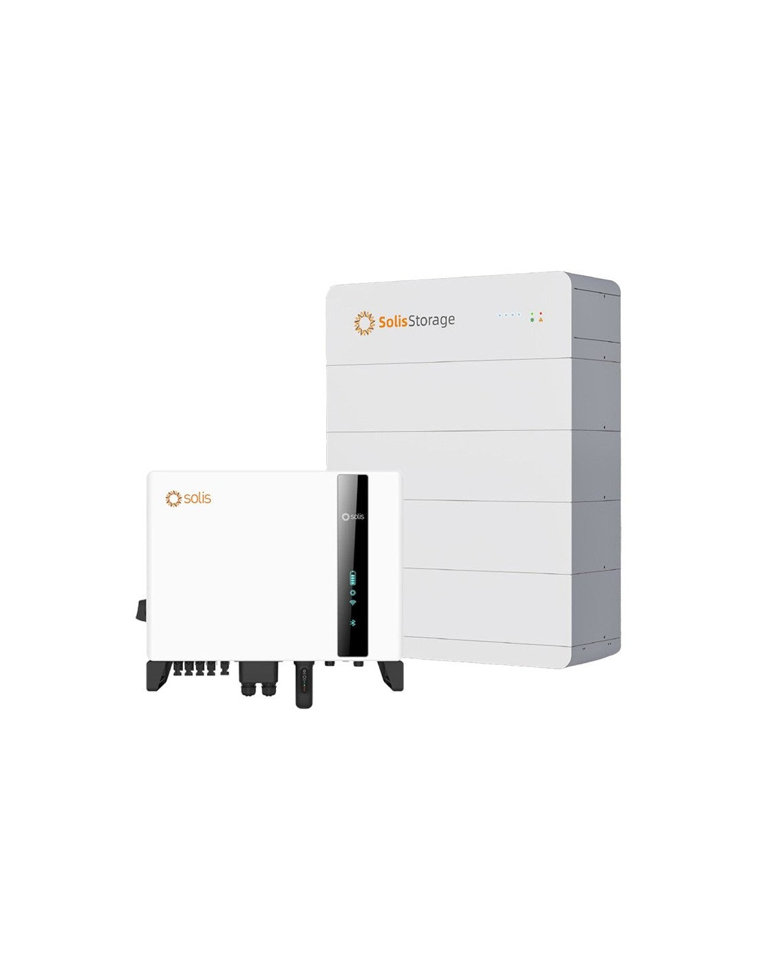 Sistema di accumulo trifase inverter 8 kW accumulo litio 20 kWh Solis FlexHome HV