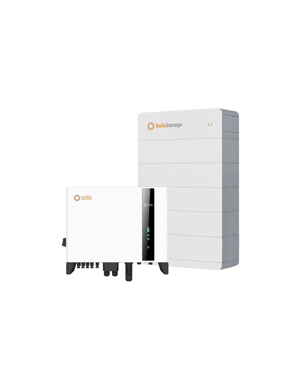 Sistema di accumulo trifase inverter 8 kW accumulo litio 25 kWh Solis FlexHome HV