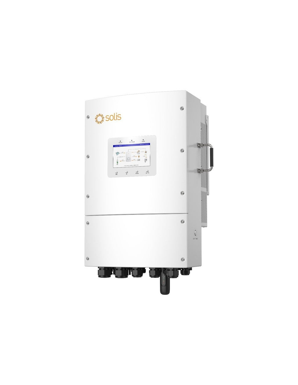 Sistema di accumulo trifase inverter 8kW Solis LV batteria al litio 10.44kWh Weco EVO 5k3