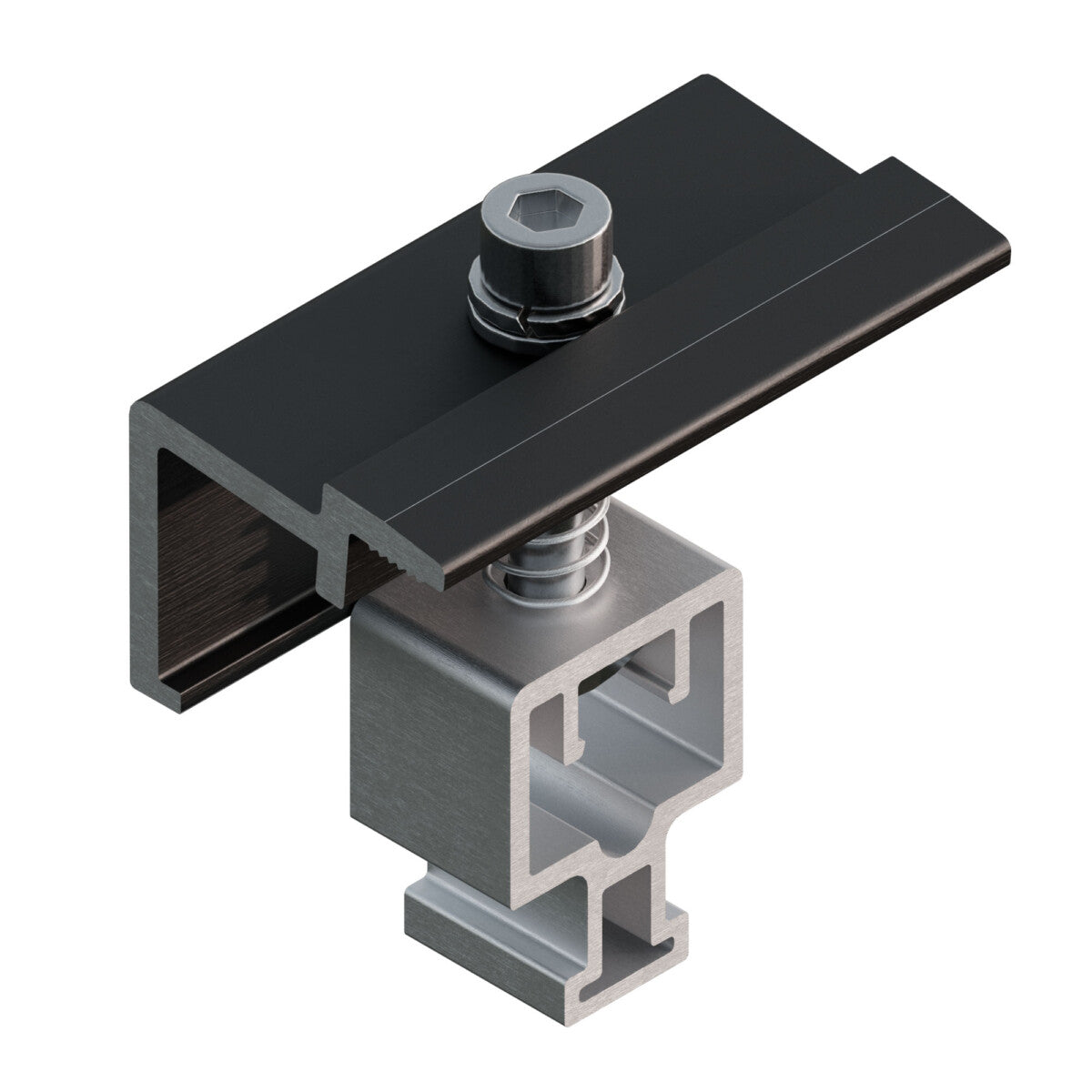 Sunfer S10-B morsetto laterale nero regolabile