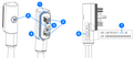 Tesla Powerwall 3 Expansion Harness 0,5 m - immagine ufficiale