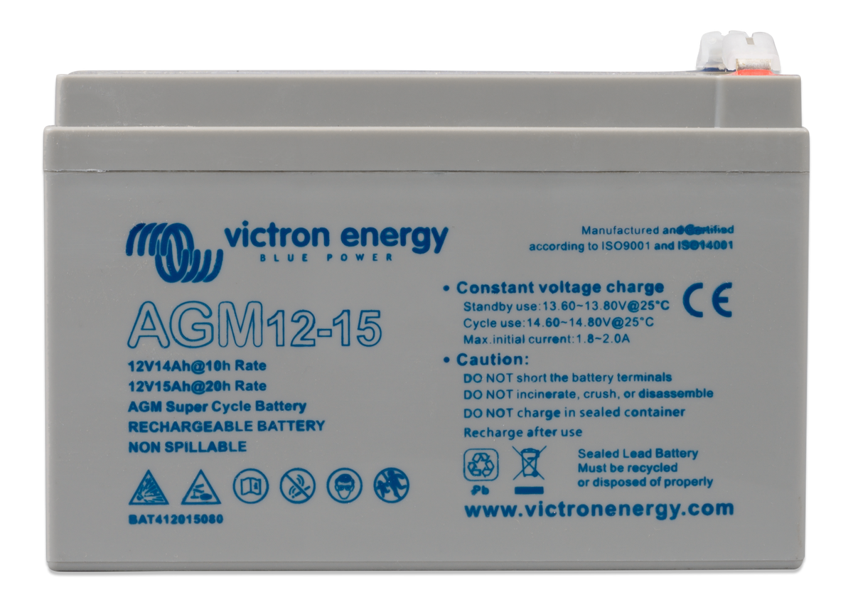 Batteria AGM Super Cycle Victron Energy 12V 15Ah