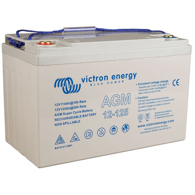 Victron AGM Super Cycle 12V 125Ah BAT412112081