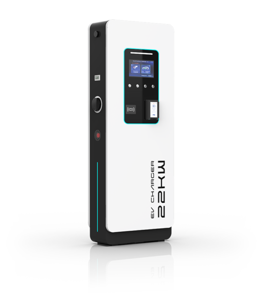 WECO TORR 2x22 kW colonnina di ricarica AC doppia