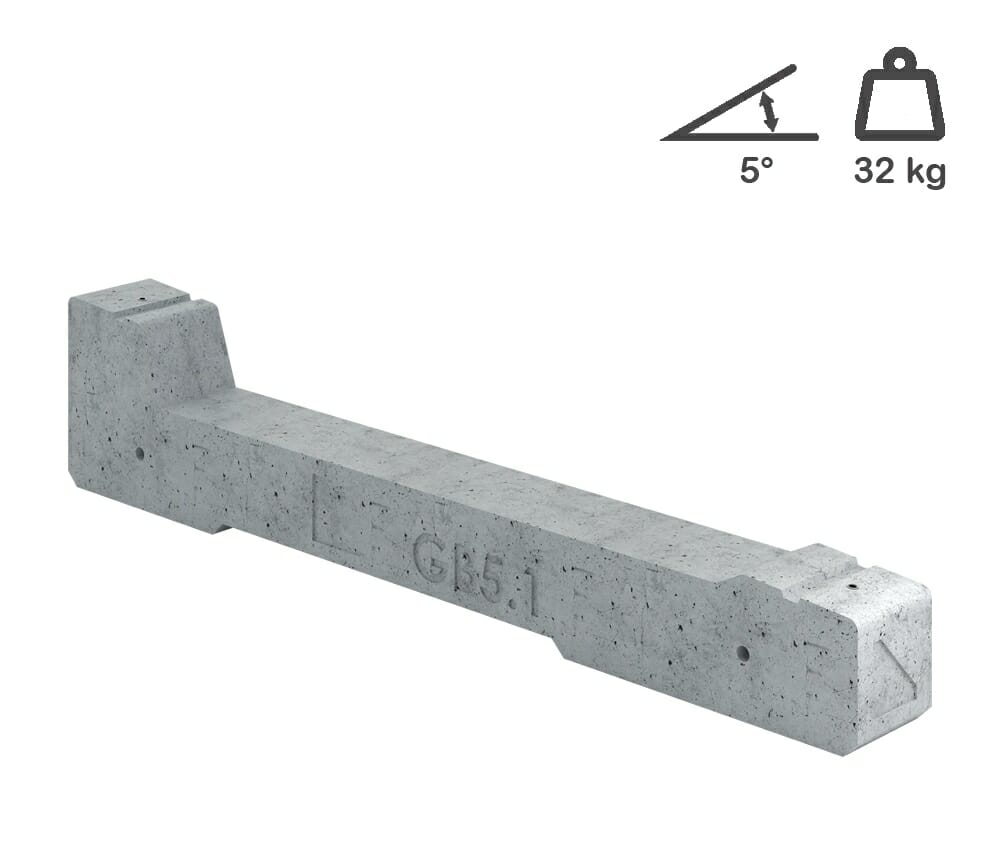 Zavorra L85/5°-3F-60KG - Immagine illustrativa/non vincolante di zavorra FV 5°